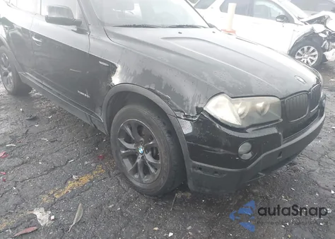 2009 BMW X3 xDrive30I из США, поврежденный, VIN WBXPC93429WJ29198